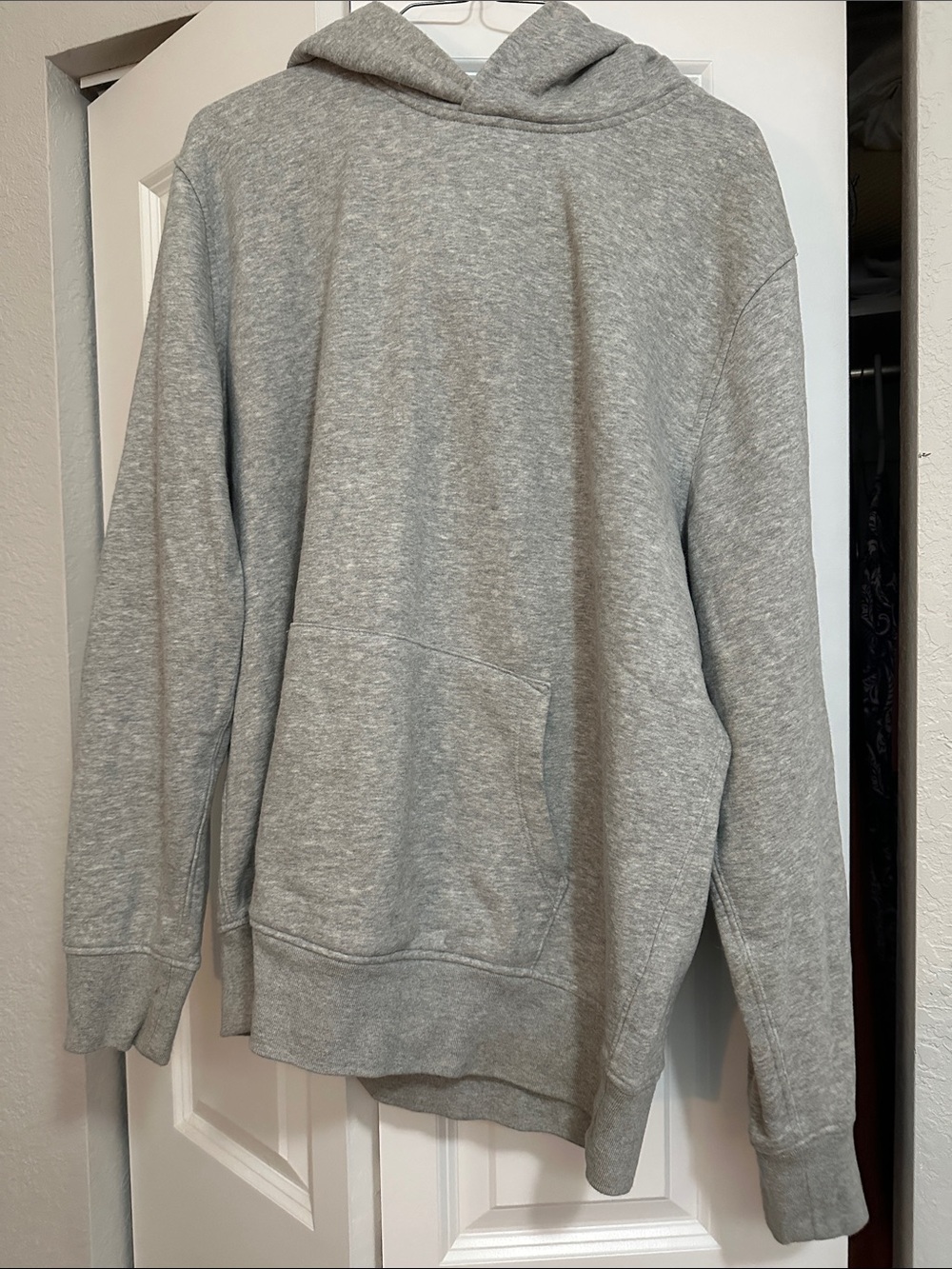 Men's Gap Classic Grey Pullover Hoodie